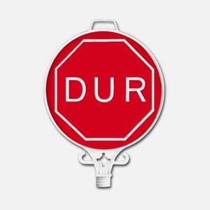 Dur Uyarı Levhası